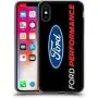 Head Case Designs Officially Licensed Ford Motor Company Performance Oversized Logos Soft Gel Case Compatible with Apple iPhone X/iPhone Xs