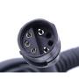 FridayParts Throttle Motor 7Y-3913 7Y-5461 with 2Pcs Throttle Cables Competiable with Caterpillar CAT Excavator 320 325 L 325 LN 325-A 325-A L 325-A LN