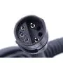 FridayParts Throttle Motor 7Y-3913 7Y-5461 with 2Pcs Throttle Cables Competiable with Caterpillar CAT Excavator 320 325 L 325 LN 325-A 325-A L 325-A LN