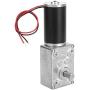 Motor High Torsion Speed Reduce Electric Gearbox Motor Reversible Worm Gear Motor 8mm Shaft Permanent Magnet Controls Power Tool Replacement Parts 24V(70RPM)