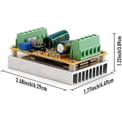 RioRand 380W 5-50V PWM DC Brushless Electric Motor Speed Controller with Hall-Less