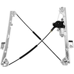 FFFauto 741-644 Front Driver Side Power Window Regulator with Motor compatible with 2000-2006 GMC Yukon XL Sierra,Chevrolet Tahoe Silverado Avalanche,Cadiliac Escalade,OEM: 11A16,52100,20945138