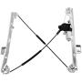 FFFauto 741-644 Front Driver Side Power Window Regulator with Motor compatible with 2000-2006 GMC Yukon XL Sierra,Chevrolet Tahoe Silverado Avalanche,Cadiliac Escalade,OEM: 11A16,52100,20945138