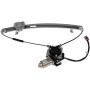 Dorman 741-742 Front Driver Side Power Window Motor and Regulator Assembly Compatible with Select Honda Models , Gray