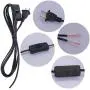 Twidec/4Pcs Synchronous Turntable Motor Electric Motor 2.5-3 and 5-6R/MIN 50/60Hz 4W CCW/CW AC100~127V Synchron Motor for Cup Turner,Cuptisserie Rotator with 7mm Flexible Coupling TYC-50-2.5+5R-XLLB