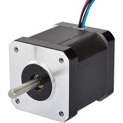 STEPPERONLINE 0.9deg Nema 17 Stepper Motor Bipolar 2A 46Ncm/65oz.in 42x42x48mm 4-Wires DIY CNC