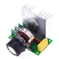 Hot Voltage Regulator Adjustable Motor Speed Controller AC 220V 4000W SCR Dimmer Module