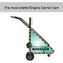 LEADALLWAY Outboard Boat Motor Stand Carrier Cart Dolly Storage Pro Heavy Duty Multi Purposed Engine Stand