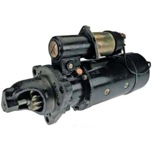 Rareelectrical NEW 24V 11T STARTER MOTOR COMPATIBLE WITH CUMMINS INDUSTRIAL ENGINE 855 L V SERIES 489716C91 527888C91 104-7042 106-8551 173006 1993924 10478980 10478998 10479111 10479114 10479164