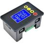Taidacent Delay Timing On Off Time Relay Module 0000~9999s Digital Timer Delay Relay DC12V DC24V AC220V Control Switch LCD Digital Display Timer Relay (DC12V 240W)