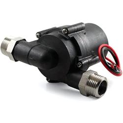 12VDC Solar Hot Water Pumps - Can Handle temperatures up to 230F and Pressures up to 145PSI - with Three-Phase ECM brushless DC Motor. FDA, Reach,CE, RoHS, ISO9001 certificated (2.6 GPM)