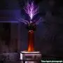 Joytech Tesla Coil SGTC Acrylic Base Shell Arc Wireless Transmission Experiment Desktop Toy Model YS21