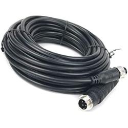 Lapetus 32FT 10M Car Video 4-Pin Aviation Extension Cable for CCTV Rearview Camera Truck Trailer Camper Bus Motorhome Vehicle Backup Monitor System Waterproof Shockproof (32FT)