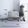 Bemonoc DIY Design DC 24V High Speed 500Rpm Linear Actuator Reciprocating Motor Stroke 12/16/20/25mm