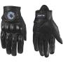Willbros Motorcycle Gloves Leather Touch Screen Full Finger Motocross Cycling Motorbike ATV Bike Outdoor Sports Men Women M