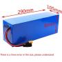 Wnicek 48V 20Ah Ebike Battery 20000mAh 13S4P Lithium-Ion Battery Pack Waterproof PVC Electric Bike Battery with 2A Charger Fit for 1000W 750W 500W 350W 250W 200W Motor