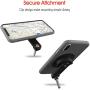 Bike Phone Mount for Mountain Bicycle, Universal Aluminum Road Bike Stem Cap Cell Phone Holder, Connect Quickly Riding Clip Stand, MTB Handlebar Clamp Quick Release for iPhone Samsung Google-【2nd Gen】