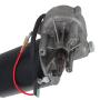 Fielect DC 12V 25RPM Reversible Worm Geared Motor High Torque Electric Gear Motor Turbine Worm Gear Box Reduction Motor, Right Threaded Shaft GW70105