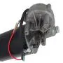 Fielect DC 12V 25RPM Reversible Worm Geared Motor High Torque Electric Gear Motor Turbine Worm Gear Box Reduction Motor, Right Threaded Shaft GW70105