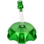 HIAORS CNC Aluminum Gas Fuel Tank Cover Cap with Breather Valve For 50cc 70cc 90cc 110cc 125cc 140cc 150cc 160cc Coolster SSR Pit Dirt Motor Bike Green