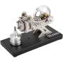NC Hot Air Stirling Engine Motor Toy Mini Engine Generator Motor Toy Kids Physics Education Electricity Engine Generator Model Toy