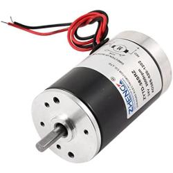 uxcell DC 24V Motor 3000RPM 7W Permanent Magnet Micro Brushed Motor W 47mm Long Wire