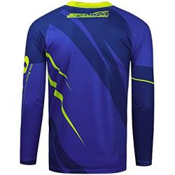 Weimostar Mens Cycling Jersey MTB Long Sleeve T Shirt Mountain Bike Motorcycle Bicycle Clothes