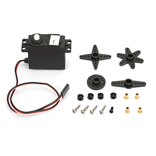 DC 4.8-6V Servo Motor, 360 Degree Continuous Rotation Servos, RC Motor for Vehicle Ship Plane Model