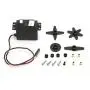 Moteur Servos DC 4.8-6V, Rotation Continue 360° pour Véhicules, Bateaux, Avions Modèles RC Moteur Servos DC 4.8-6V, Rotation Continue 360° pour Véhicules, Bateaux, Avions Modèles RC
