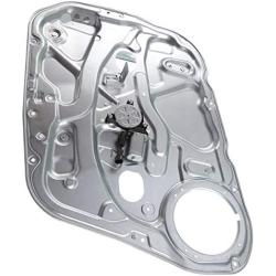 A-Premium Power Window Regulator with Panel and Motor Compatible with Kia Rio Rio5 2006-2011 Front Passenger Side