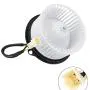 700010 HVAC Blower Motor Assembly Compatible with Dodge (94-02 Ram 1500)(94-98 Ram 2500 Ram 3500)(95-02 Ram 4000) Jeep (93-98 Grand Cherokee) Replacement AC Heater Blower Motor with Fan