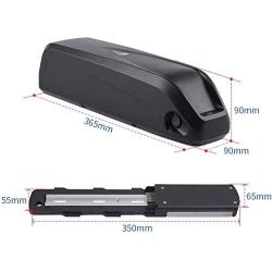 Jieoto Ebike Battery 36V 48V 10AH 10.4AH, Electric Bike Battery, for 1000W 500W Bike Motor, with Safe Lock, Charger, LED Indicator Light, for Mountain Bicycle, Cross Bike