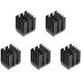 uxcell Electronic Radiators Heatsink for Stepper Motor,3D Printer 9x9x12mm Black 5pcs