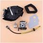 Housse de filtre à air et durites de carburant adapté pour Honda GX35 GX35 1.3HP 4 Temps pour Mini Scie Chaîne/Coupe-Gaz pour Moteur pour Trimmer Housse de filtre à air et durites de carburant adapté pour Honda GX35 GX35 1.3HP 4 Temps pour Mini Scie Chaîne/Coupe-Gaz pour Moteur pour Trimmer
