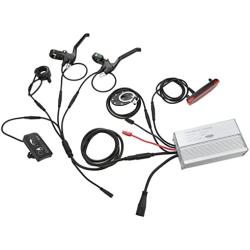 SPYMINNPOO Electric Motor Controller, 36V/48V 30A Waterproof Speed Controller with S810 Display Kit for E-Bike Motor