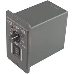 uniquegoods 12V 24V 36V 48V 6A DC Motor Speed Controller Adjustable Reducer Control Switch with Shell
