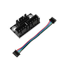 Aokin 3D Printer Parts and Accessories, 1pcs 3D Printer Stepper Motor Parallel Module with 100mm Cables for Double Z Axis Dual Z Stepping Motors Reprap Prusa Lerdge 3D Printer Board