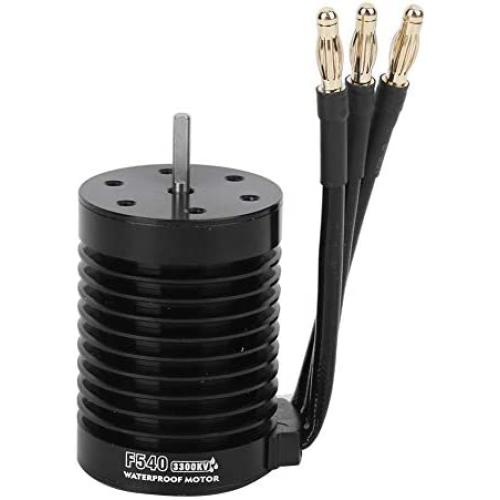 Vbest life RC Car Brushless Motor, F540 Waterproof 4 Pole Non‑Inductive Brushless Motor Replacement for 1/8 1/10 RC Car
