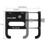 GUB Plus 6H Bicycle & Motorcycle Phone Mount, Aluminum Alloy Bike Phone Holder with 360° Rotation for iPhone 11 Pro Max X XR Xs 7s 8 Plus, for Samsung Note10/9 GPS Mount 4.0 to 7 Inch (Black)