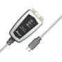 DTECH FTDI USB to Serial Adapter RS485 RS422 to USB C Cable with Breakout Board LED Indicators RS-422 RS-485 Cable Converter Supports Windows 11 10 8 7 XP Mac (6 Feet)