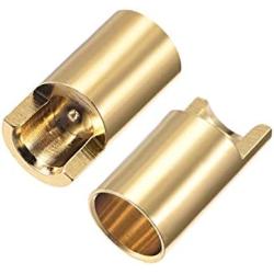 uxcell 6.5mm Bullets Connector Gold Plated Banana Plugs Female for RC Battery ESC Motor 2pcs