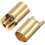 uxcell 6.5mm Bullets Connector Gold Plated Banana Plugs Female for RC Battery ESC Motor 2pcs