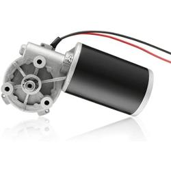 uxcell DC36V 80W 40RPM 6N.M Reversible Worm Gear Motor High Torque Speed Reducing Electric Gearbox Motor-JCF63R