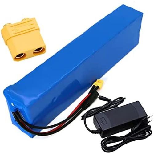 Wnicek E-Bike Battery 48V Lithium Battery Pack 20AH Li-ion Battery, for 500W 750W 1000W Motor Fit for Electric Bicycle Scooter Electric Tricycles Golf Cart with Charger and BMS
