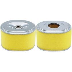 LOCOPOW 2 Pack Air Filter Compatible with Honda GX160 GX200 GX140 5.5HP 6HP Engine # 17210-ZE1-822 17210-ZE1-517 17210-ZE1-505