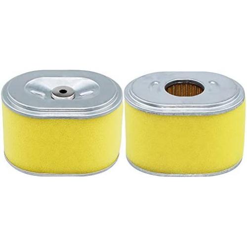 LOCOPOW 2 Pack Air Filter Compatible with Honda GX160 GX200 GX140 5.5HP 6HP Engine # 17210-ZE1-822 17210-ZE1-517 17210-ZE1-505