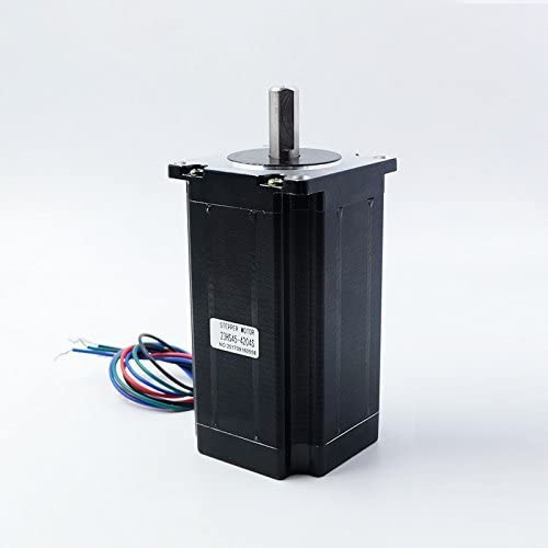 Nema 23 Stepper Motor 4.2A 3.0Nm (425oz.in) 100mm Length with 10mm Shaft for CNC Mill Lathe Router