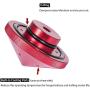Eliminator Trolling Motor Prop Nut #GFEL-MK-BK-DP Compatible with MinnKota 80, 101 and 112 Replace for T-H Marine Red