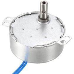 uxcell Electric Synchron Motor Turntable Synchronous Motor 100-127 VAC 20-24RPM 50/60 Hz 4W CW Direction for Hand-Made, Model or Guide Motor