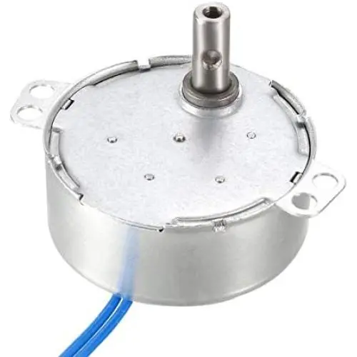 uxcell Electric Synchron Motor Turntable Synchronous Motor 100-127 VAC 20-24RPM 50/60 Hz 4W CW Direction for Hand-Made, Model or Guide Motor